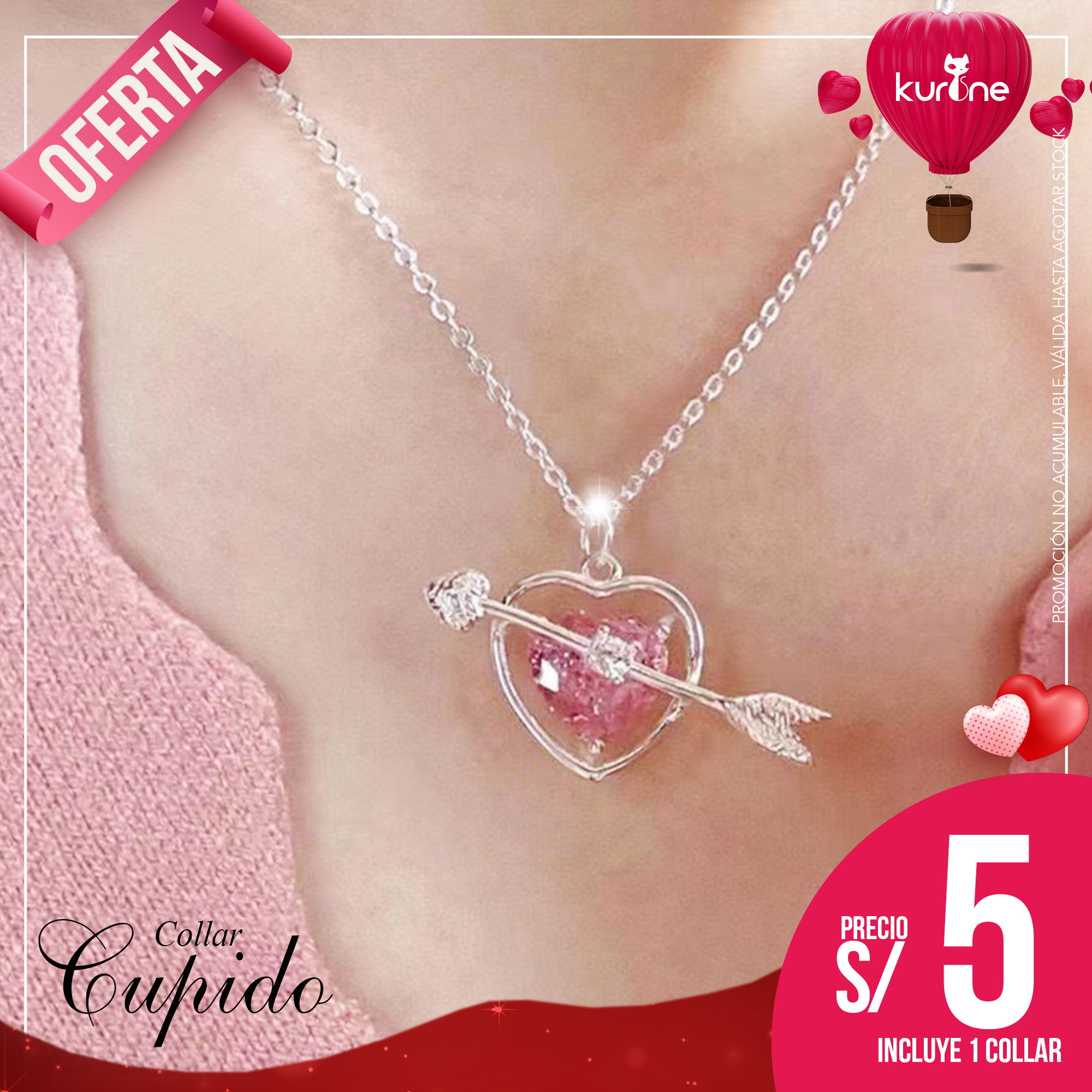 (015) Collar Cupido