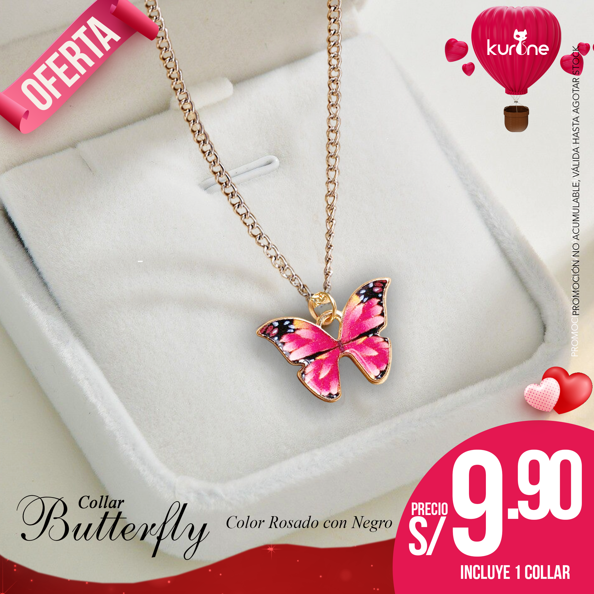 Collar Butterfly