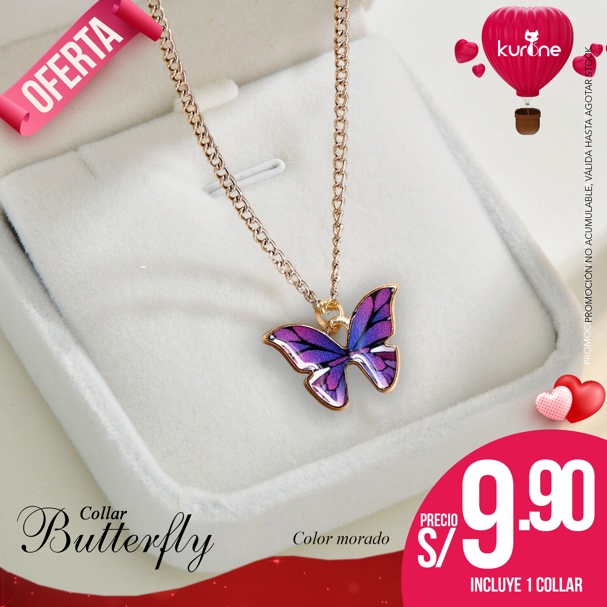 Collar Butterfly