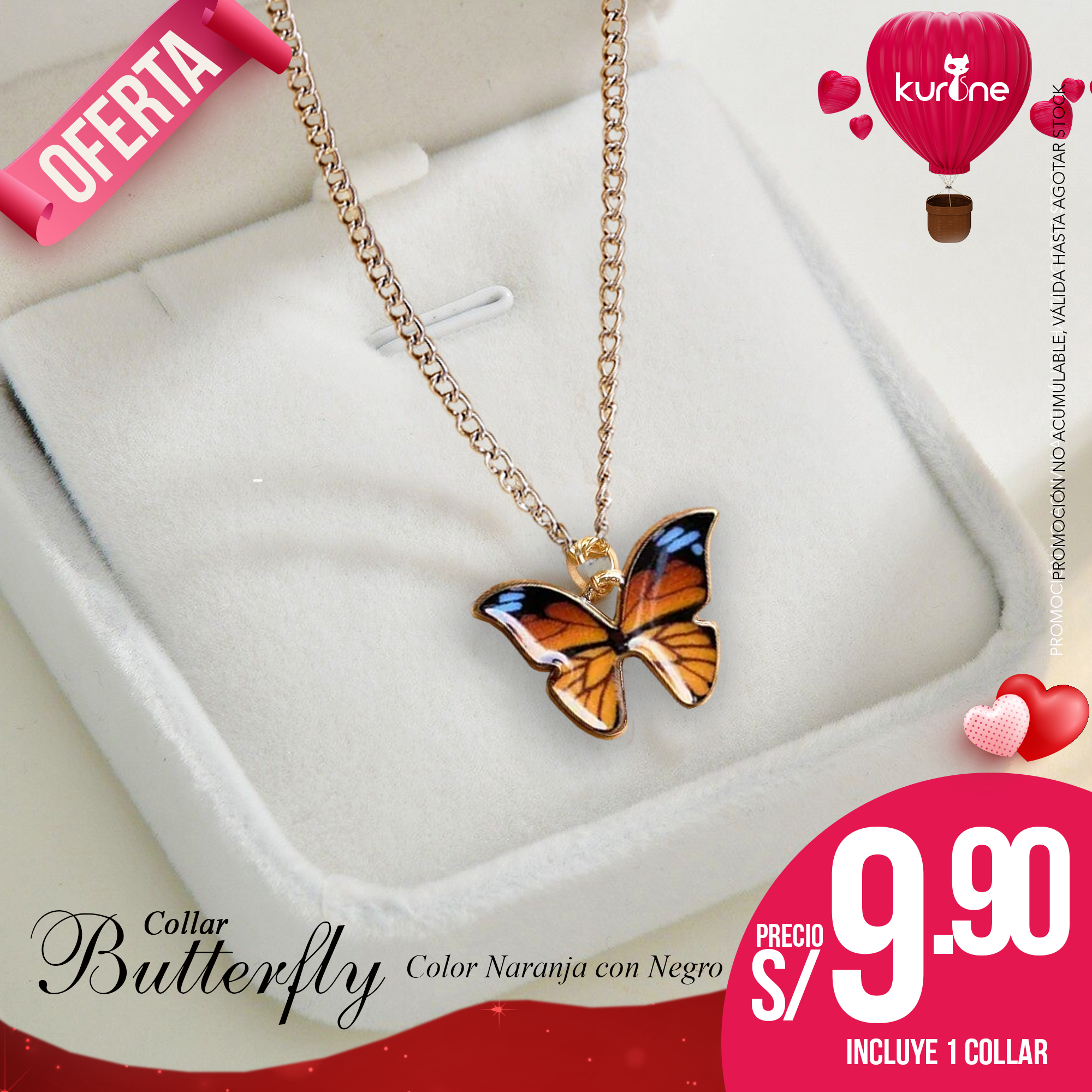 Collar Butterfly