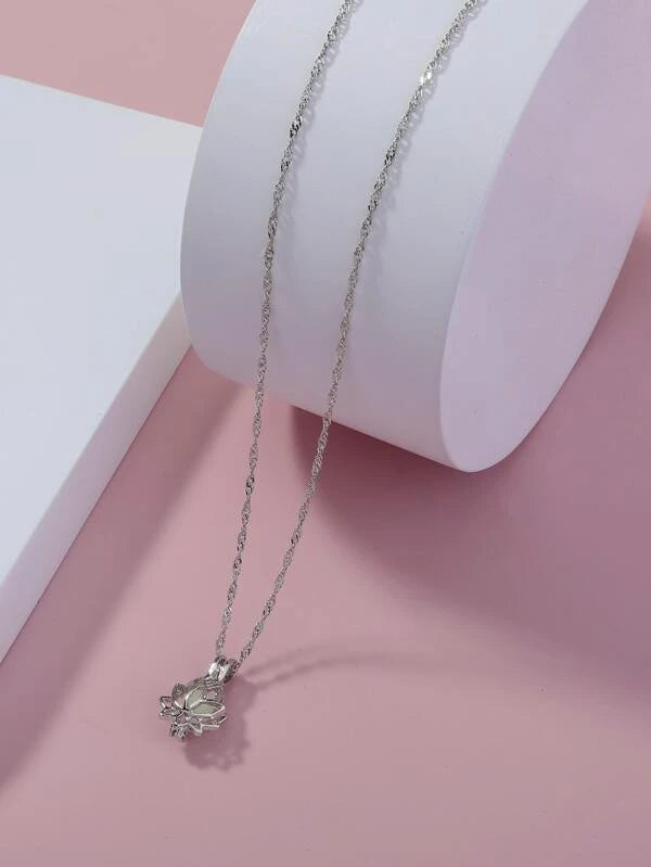 (195) Collar Flor de Loto