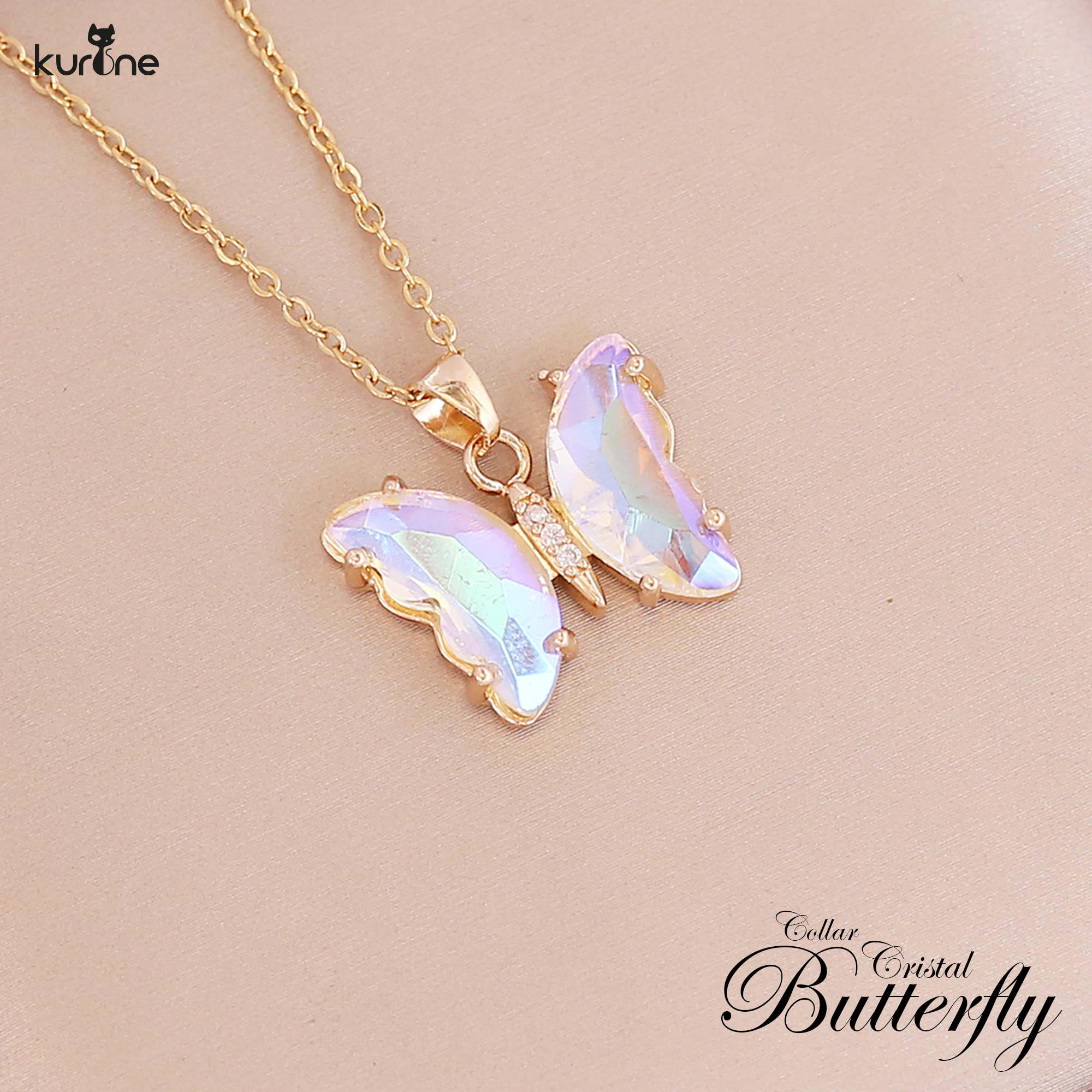 Collar Cristal Butterfly