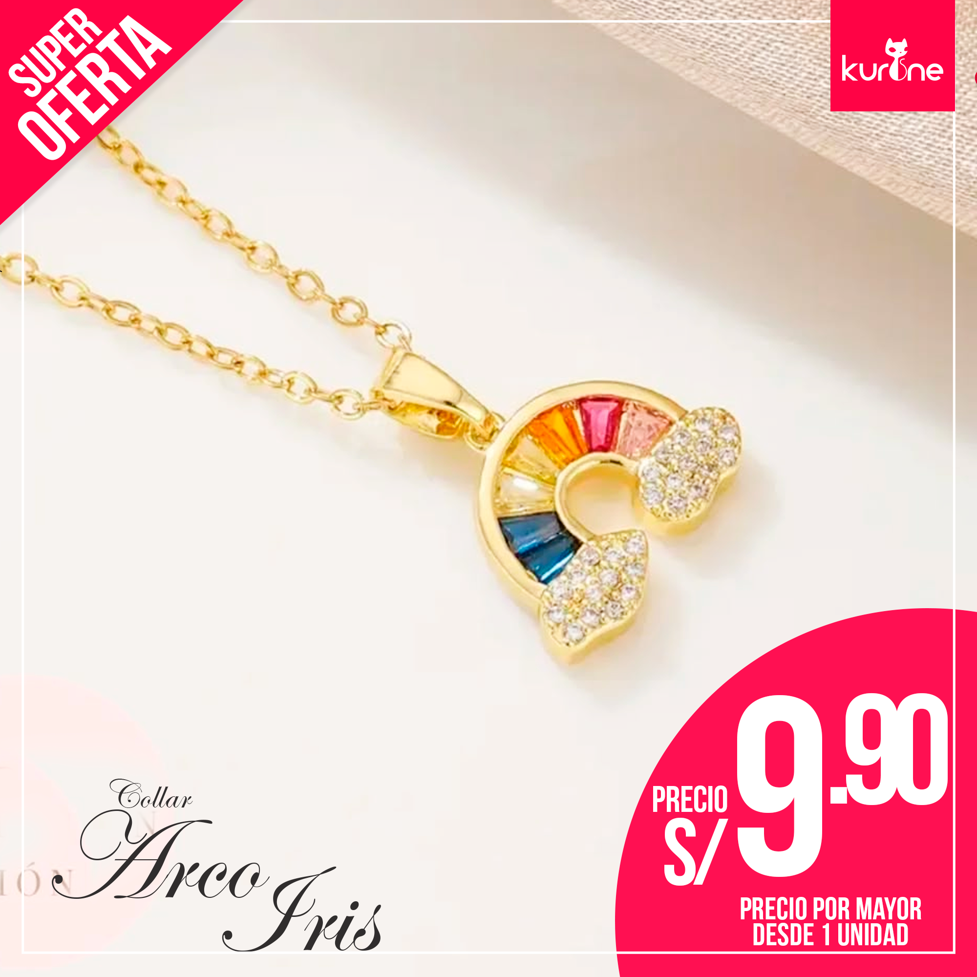 Collar Arco Iris