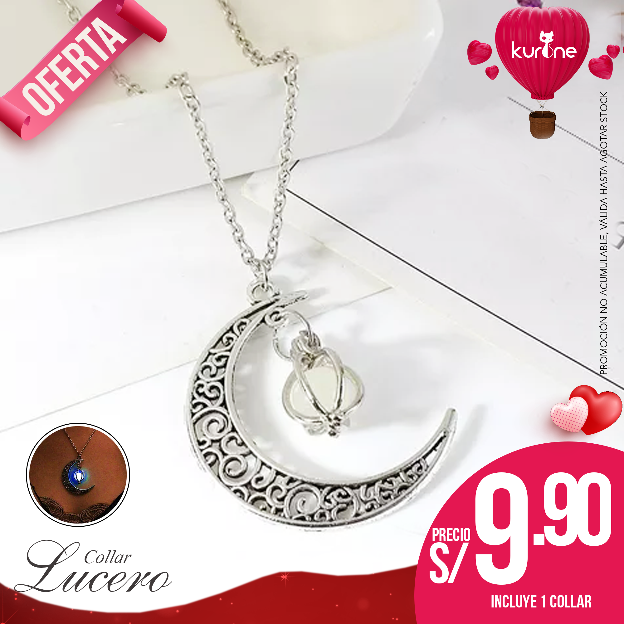 (202) Collar Lucero Luminoso