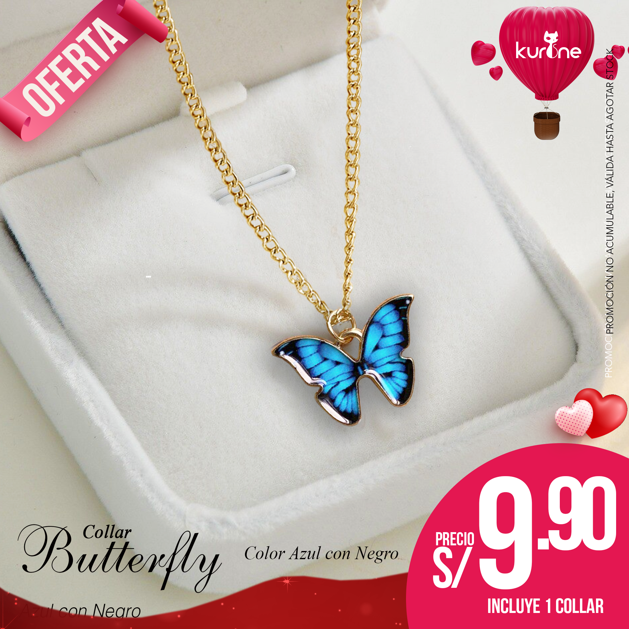 Collar Butterfly