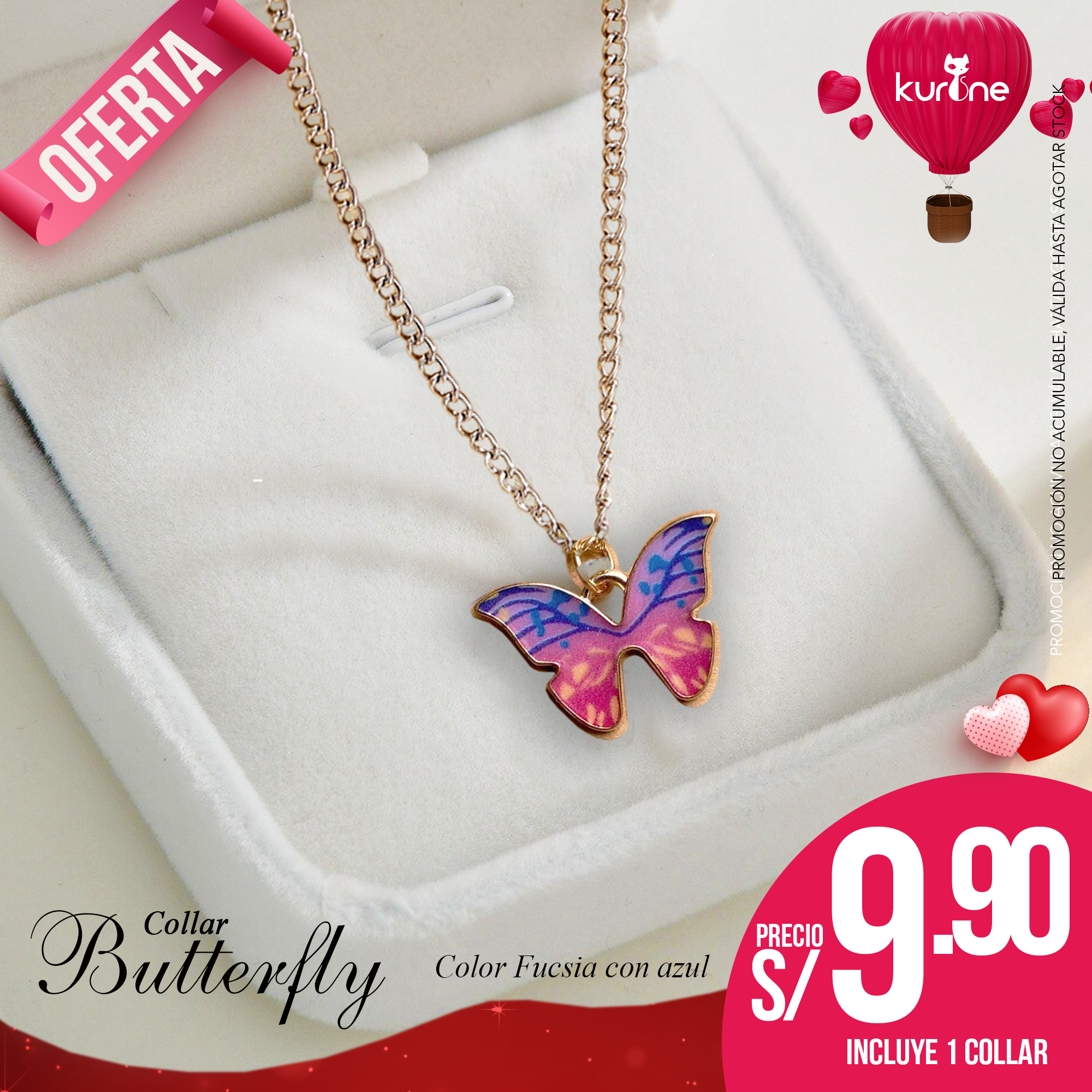 Collar Butterfly