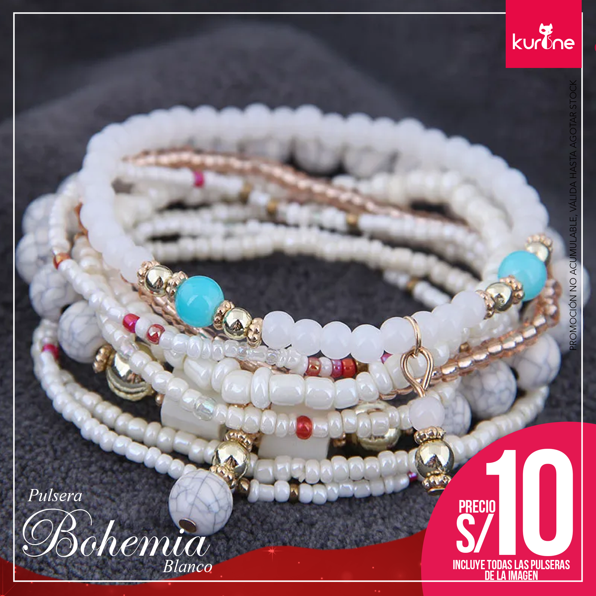 Set de Pulseras Bohemi