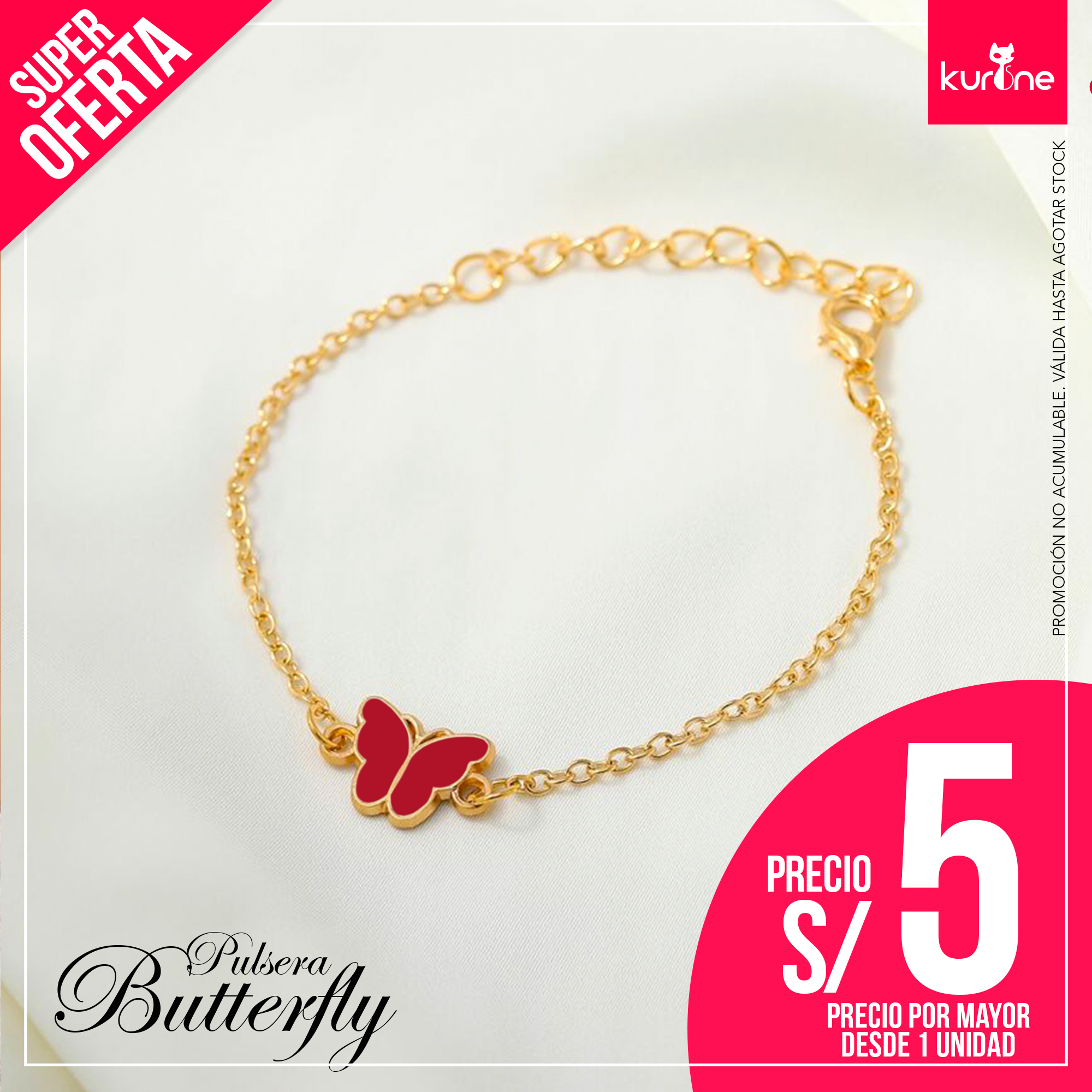 Pulsera Butterfly