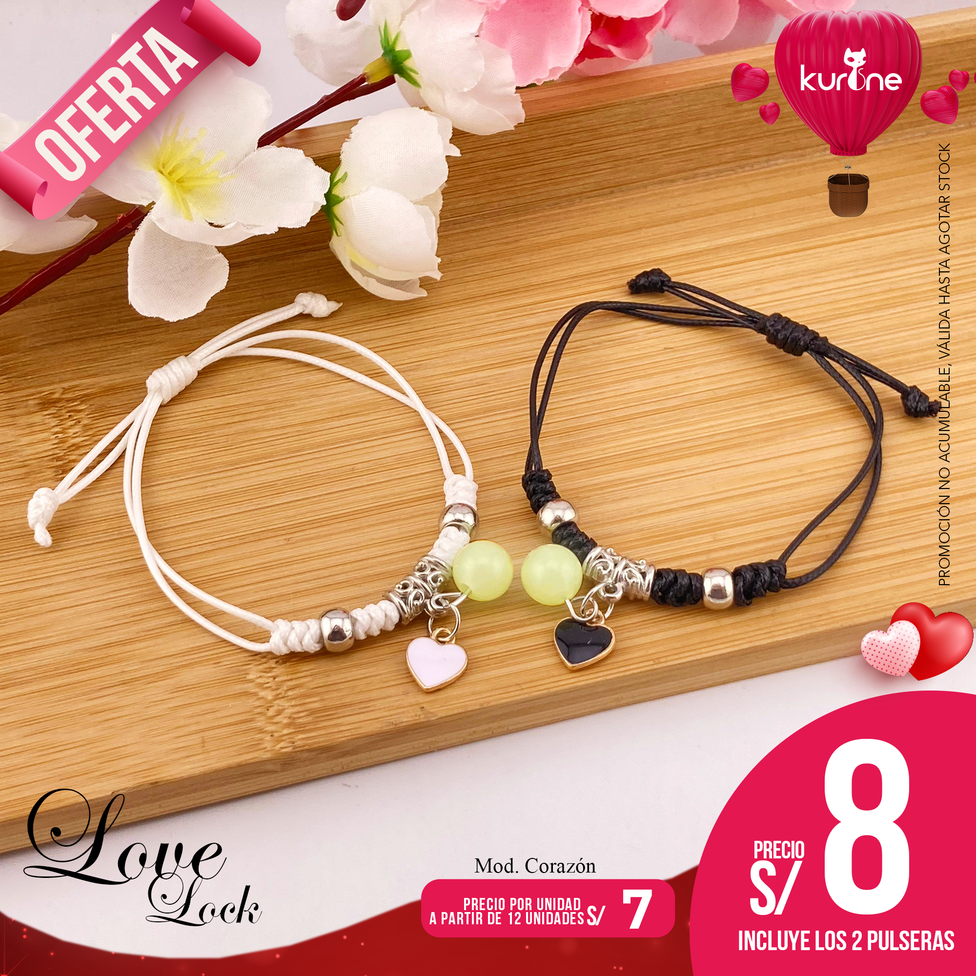 Pulseras Love Lock
