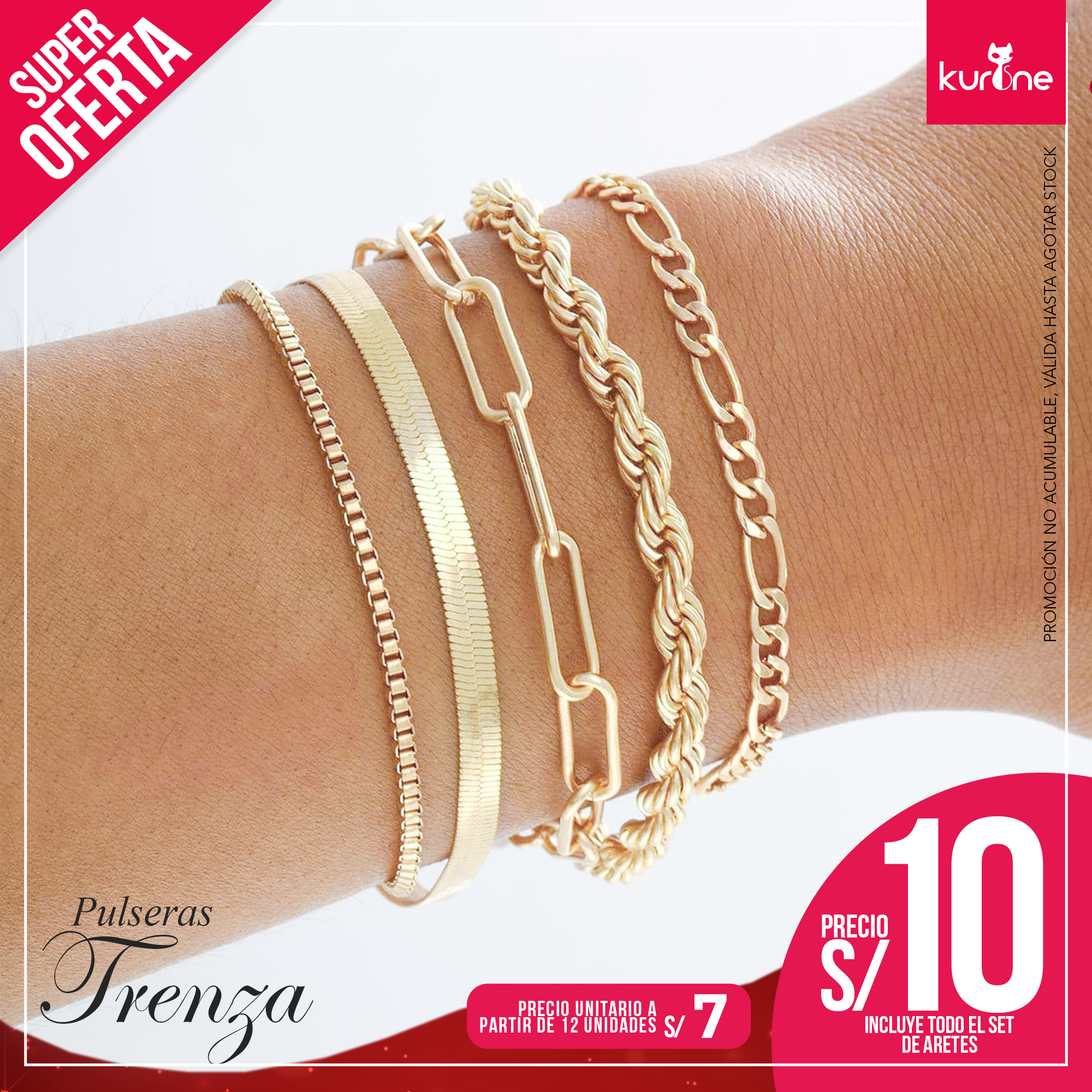 Pulseras Trenza