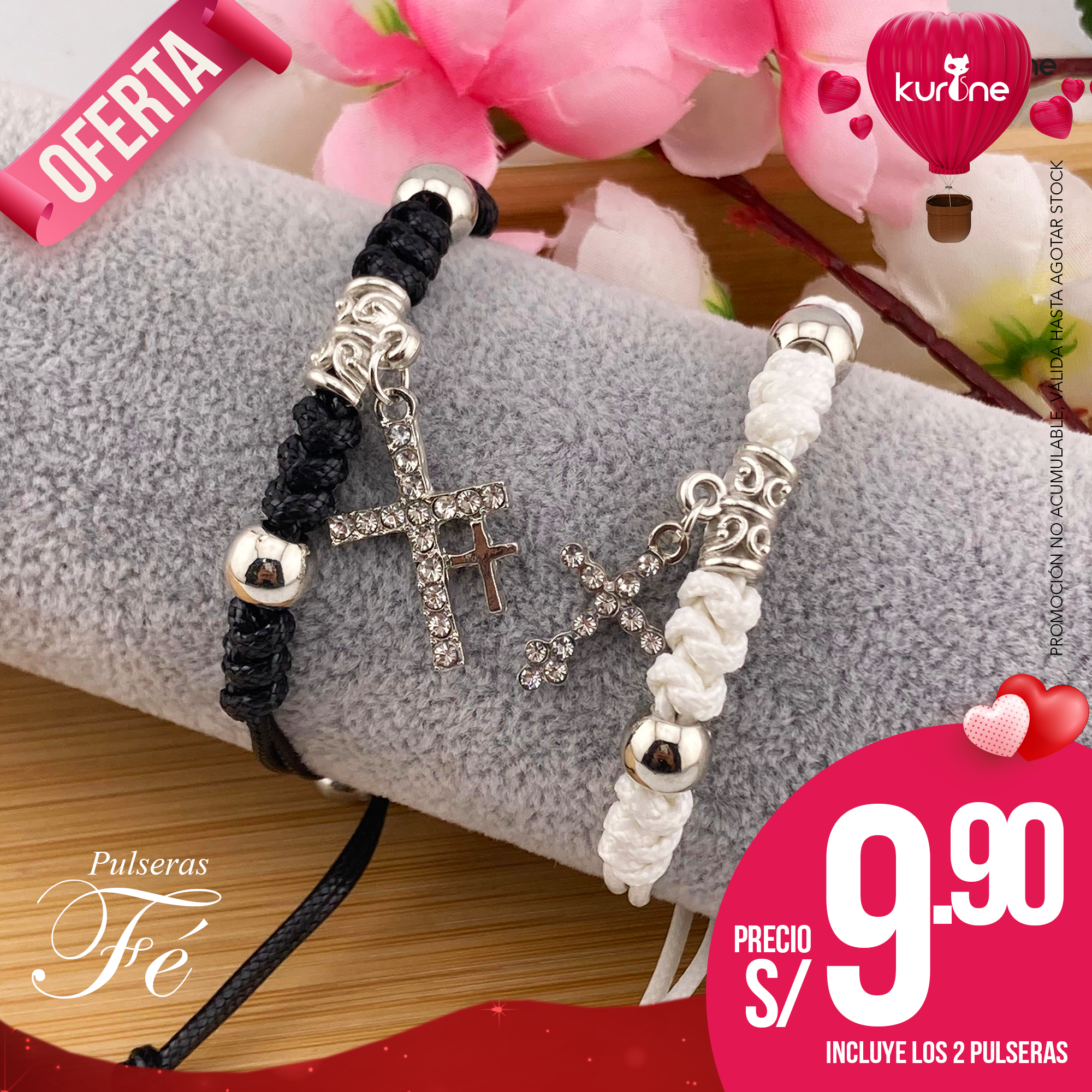 Pulseras Fé