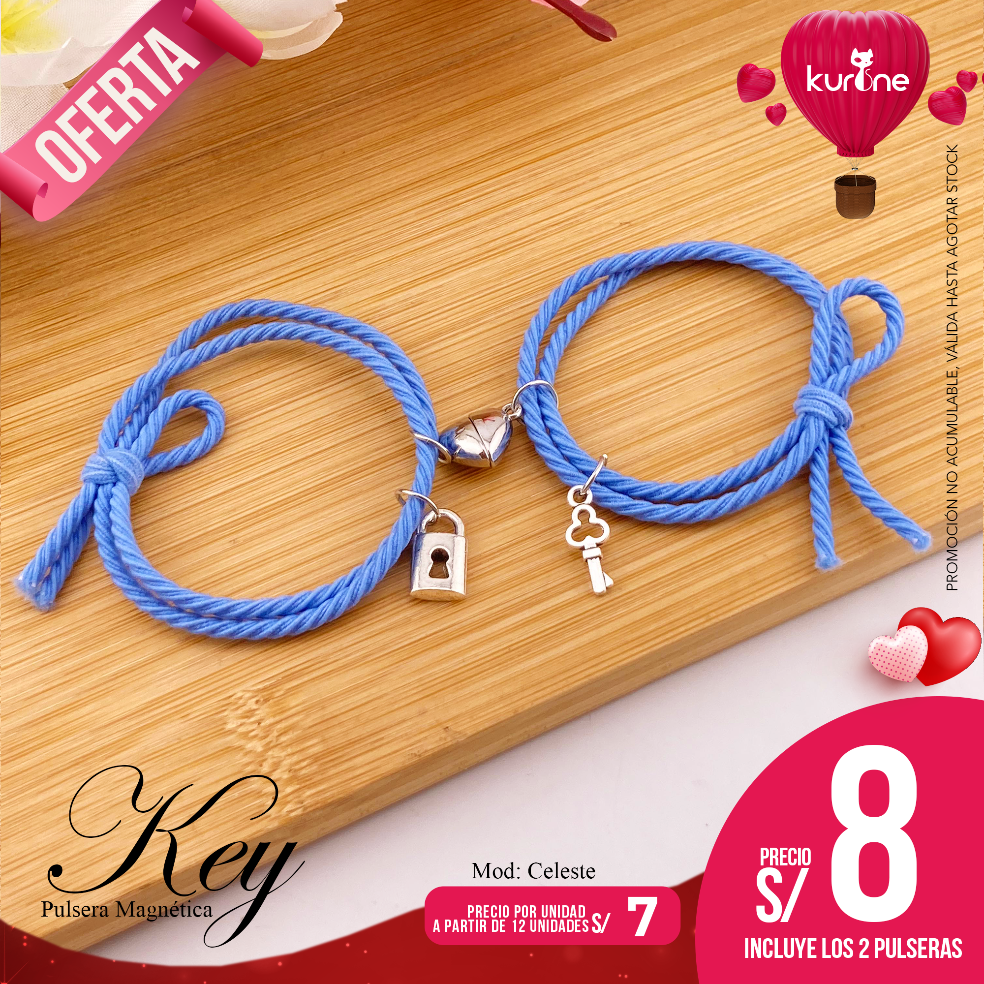 Pulsera Magnética Key