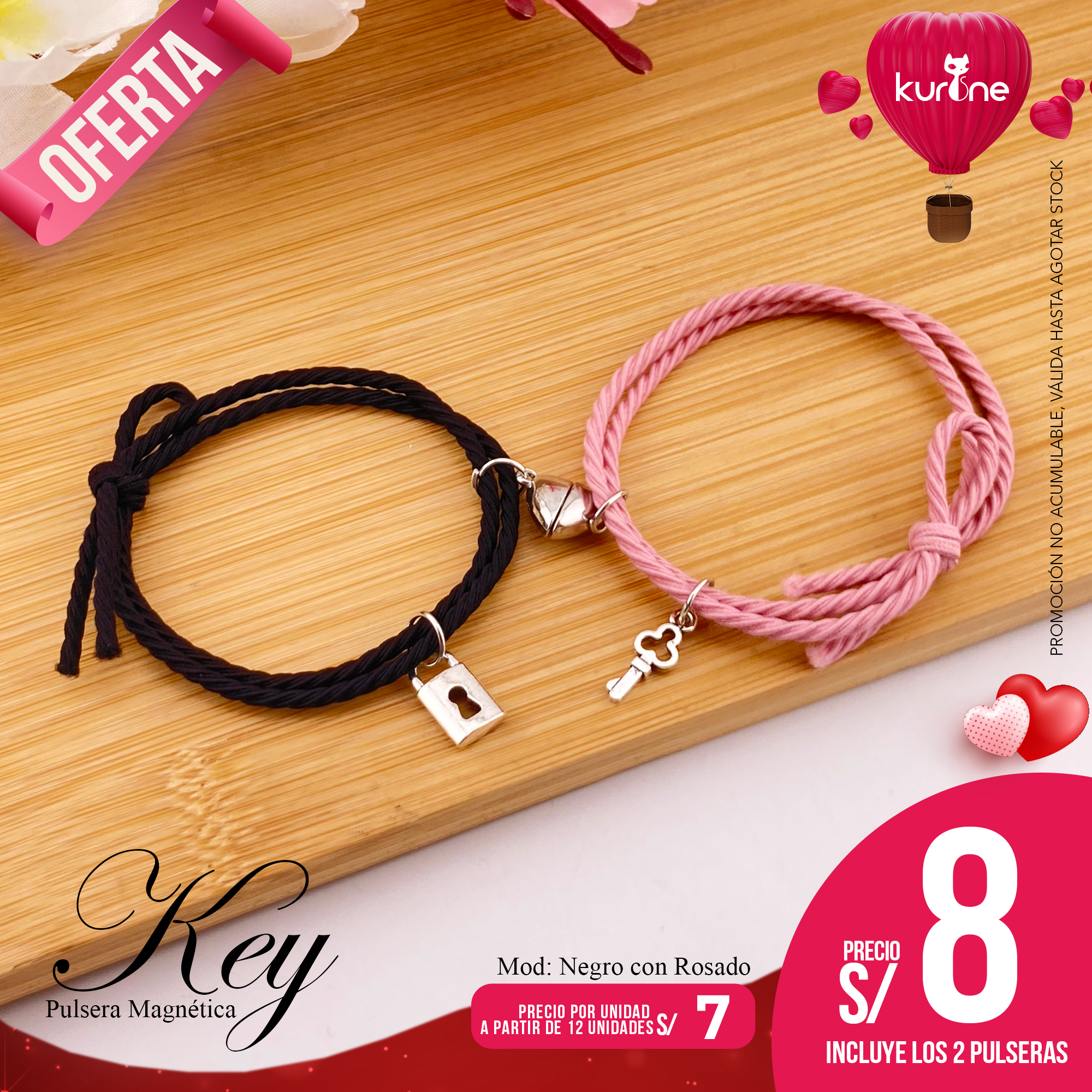 Pulsera Magnética Key