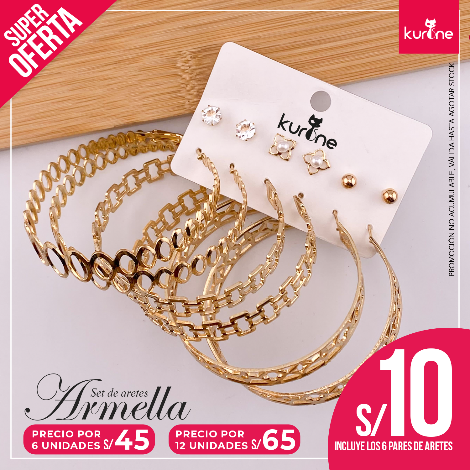 Set de Aretes Armella