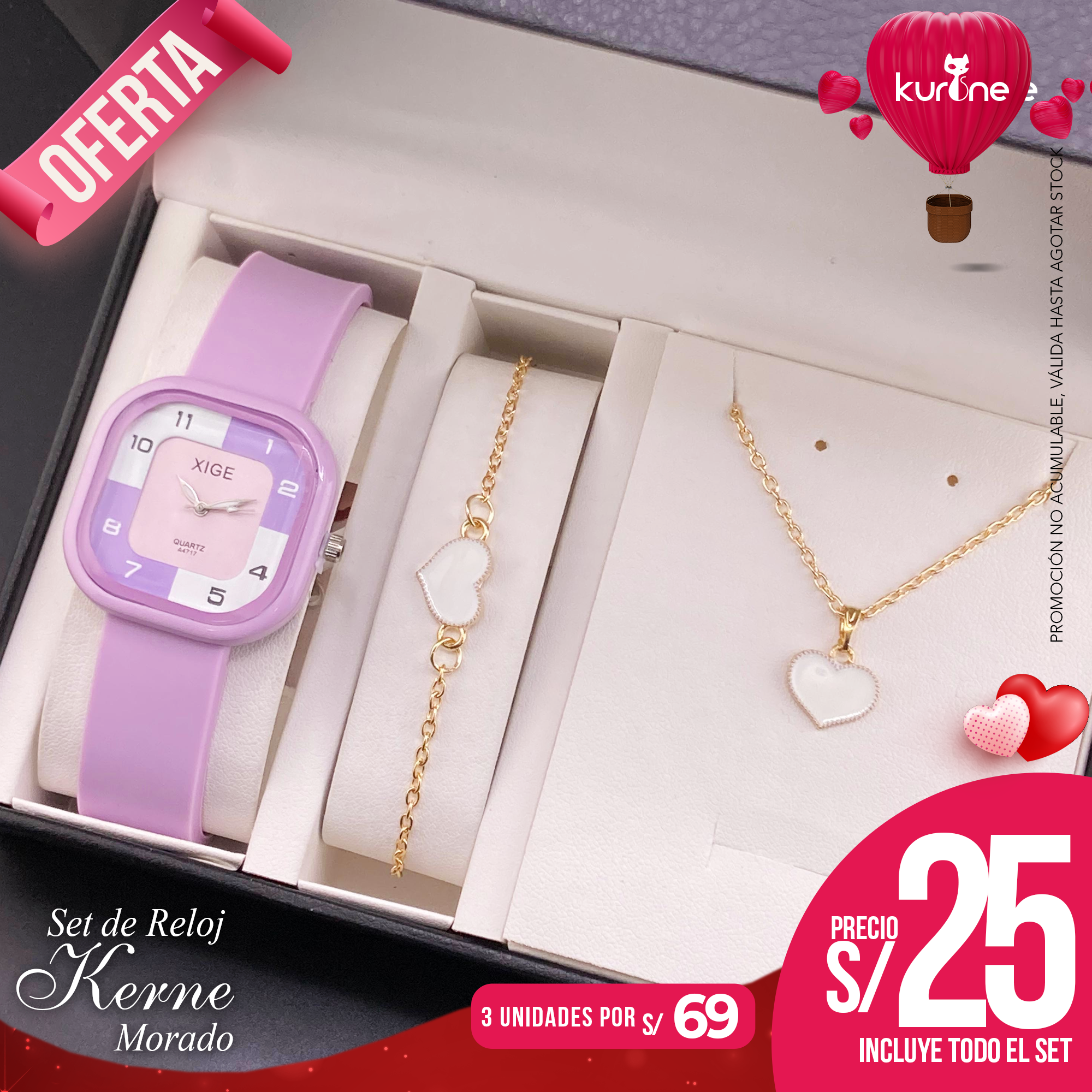 Set de Reloj Kerne