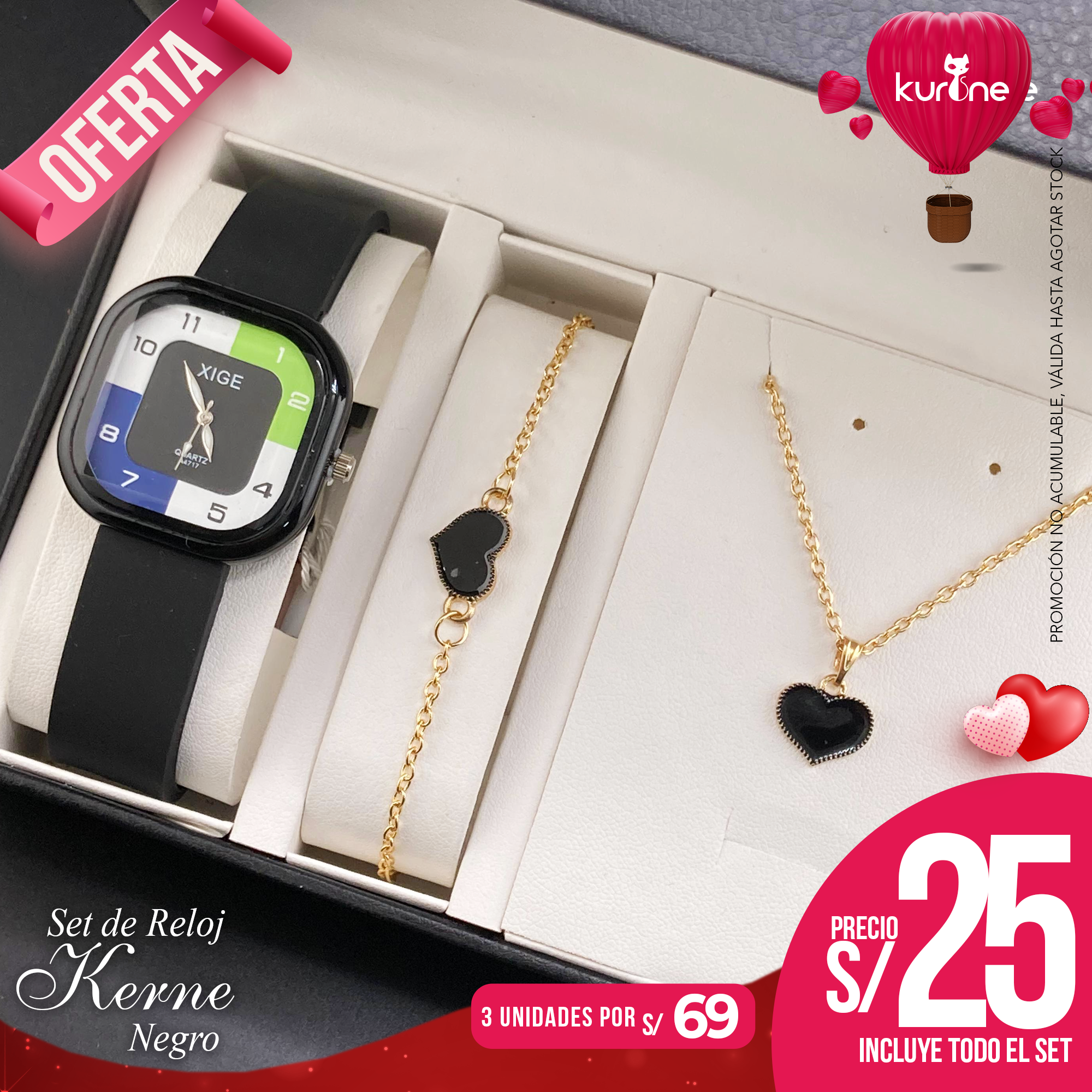 Set de Reloj Kerne