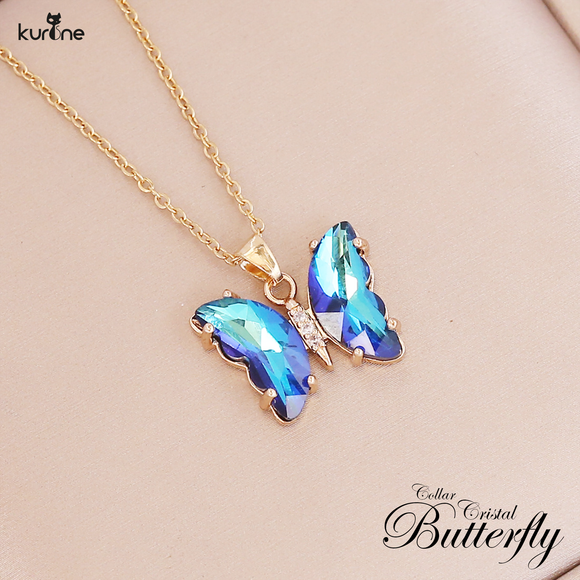 Collar Cristal Butterfly